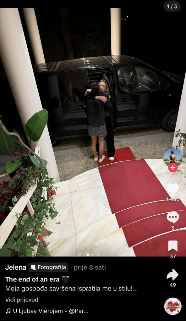 Jelena Milić odlazak