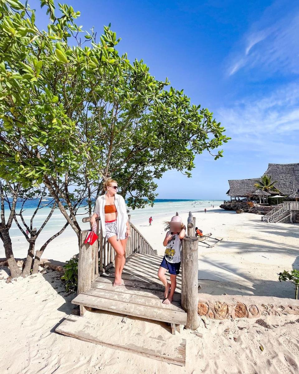 Nevena Rendeli Vejzović na Zanzibaru