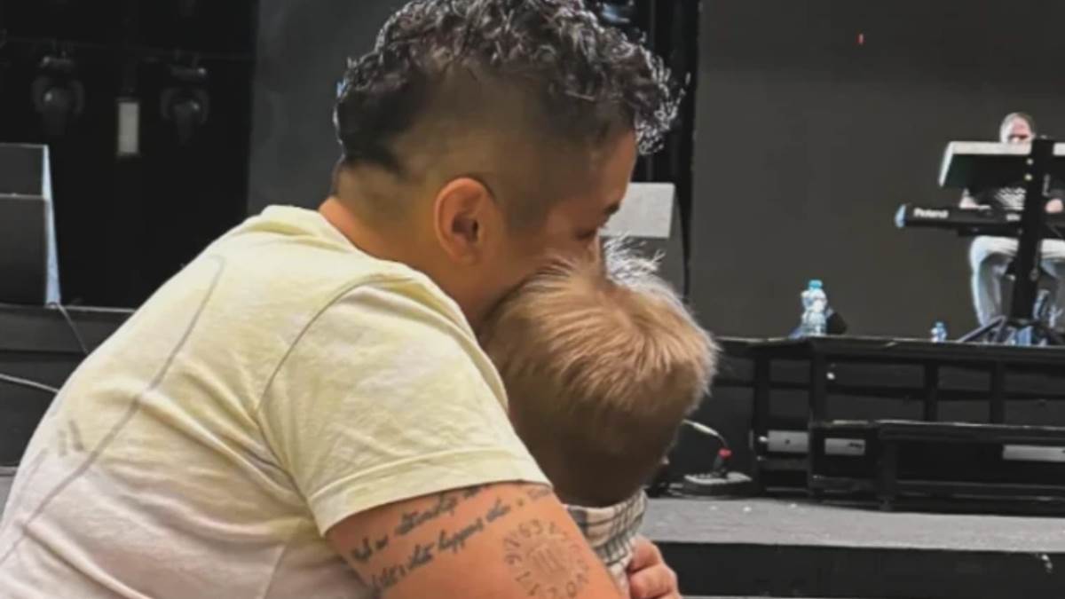 Marija Šerifović sa sinom