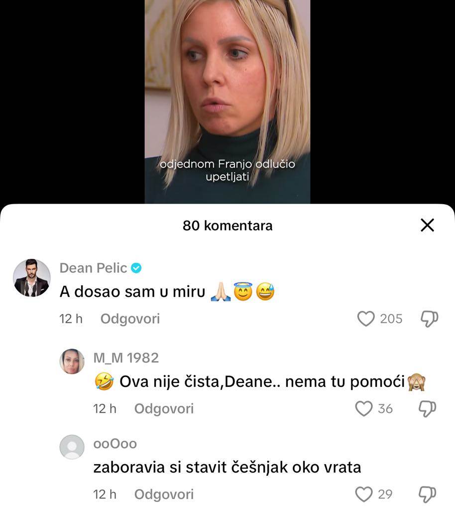 Dean Pelić o Kristini