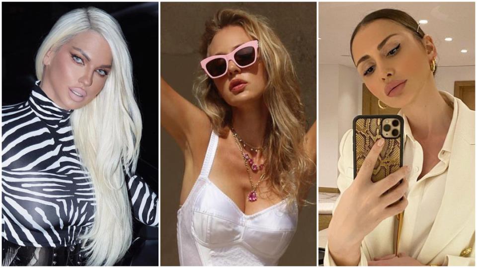 Jelena Karleuša, Anika Božić i Emina Jahović