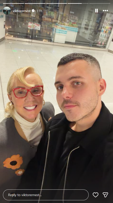 Lepa Brena i Viktor Živojinović