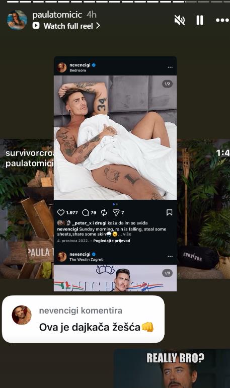 Paula Tomčić uzvratila Nevenu Ciganoviću