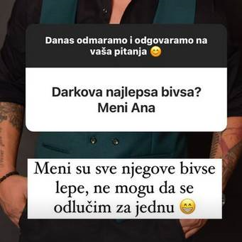 Supruga Darka Lazića o njegovim bivšim ženama