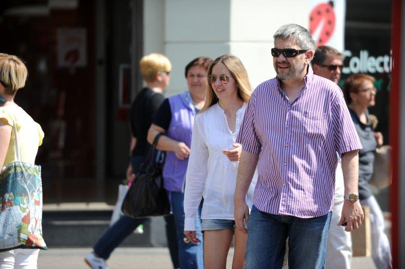 Mark Cigoj u centru metropole