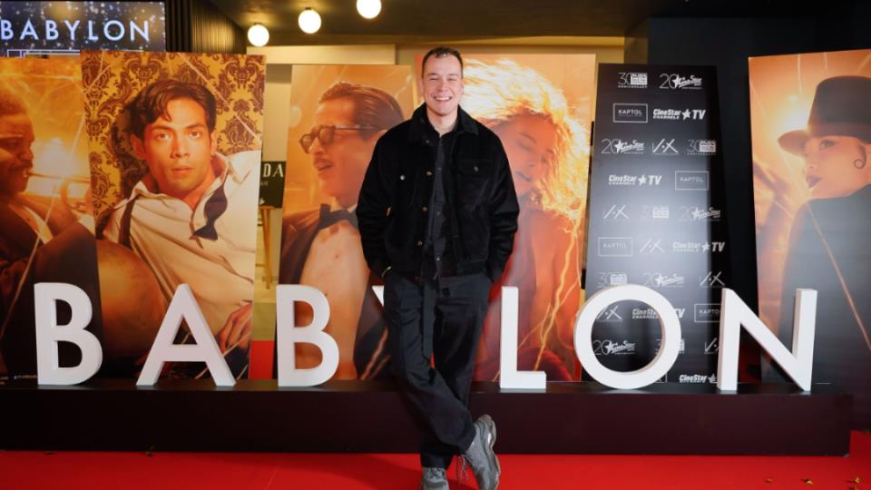 Marko Vuletić na premijeri filma