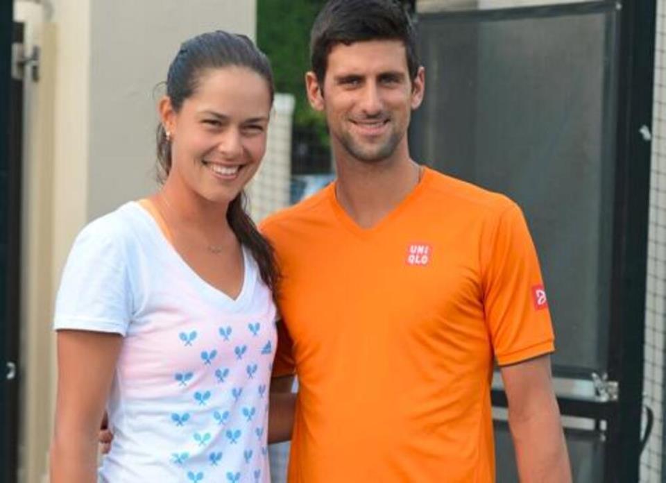 Ana Ivanović i Novak Đoković